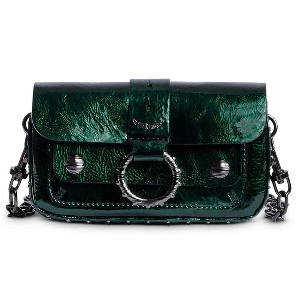 LIMITED EDITION Zadig x Kate Patent Leather Chain Wallet